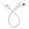Medline Two-Way 100% Select Silicone Coude Tip Foley Catheter - 10cc Balloon Capacity