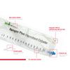 Hollister Apogee Plus Touch Free Red Rubber Intermittent Catheter