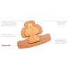 Mepilex Border Heel Foam Dressing Features