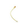 Cardinal Health Dover Two-Way Silicone-Elastomer Coated  Latex Foley Catheter - 3cc Balloon Capacity
