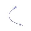 Cardinal Health Dover Two-Way Silicone Foley Catheter - 30cc Balloon Capacity