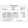 Medline Medigrip Elasticated Tubular Support Bandage - Size Chart