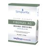 Safe n Simple Simpurity Fibergel AG Wound Dressing - 4" x 4.75"
