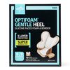 Medline Optifoam Gentle Heel Silicone-Faced Foam Dressing Front