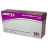 AMBITEX Supreme XP Powder Free Exam Gloves - X Large