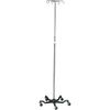 Medline Heavu Duty Aluminum Five Leg IV Stand