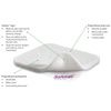 Mepilex Soft Silicone Absorbent Foam Dressing Features