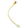 Covidien Three-way Hydrogel Coated Latex Foley Catheter - 30cc Balloon Capacity