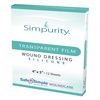 Safe N Simple Simpurity Transparent Film Silicone Dressing Pack