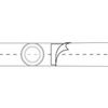 Nu-Hope Nu-Form 3 Inches Regular Elastic Ostomy Support Belt With Prolapse Strap