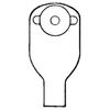 Nu-Hope Convex Post-Operative Vinyl Adult Drainable Pouch
