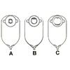 Nu-Hope Classic-Round One Piece Urinary Precut Flat Ostomy Pouch