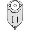 Nu-Hope Round Opaque Post-Operative Adult Urinary Pouch with Flutter Valve