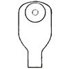 Nu-Hope Nu-Flex Deep Convex Round Post-Operative Adult Drainable Pouch