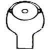 Nu-Hope Standard Round Post-Operative Mini Drainable Pouch
