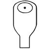 Nu-Hope Nu-Flex Flat Oval Post-Operative Adult Drainable Pouch with Nu-Comfort Barrier
