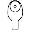 Nu-Hope Nu-Flex Round Post-Operative Mini Drainable Pouch without Barrier