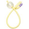Medline Three-Way Silicone-Elastomer Coated Latex Foley Catheter - 30cc Balloon Capacity