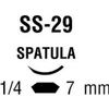 Medtronic Inverted Premium Spatula Suture with Needle SS-29