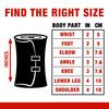 ACE Elastic Bandage With Hook Closure Size Chart