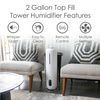 Crane Top Fill Cool Mist Humidifier With UV-A Light 
