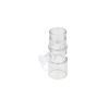 Dynarex Straight Adaptor with Oxygen Stem