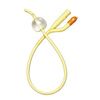 Covidien Dover Two-Way Silicone Elastomer Coated Foley Catheter - 5cc Balloon Capacity