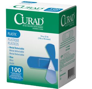 Medline Curad Plastic Detectable Sterile Adhesive Bandages