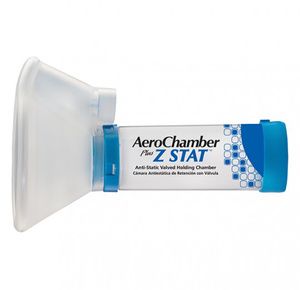 Monaghan Aerochamber Plus Z STAT Anti-Static Valved Holding Chamber With Large ComfortSeal Mask