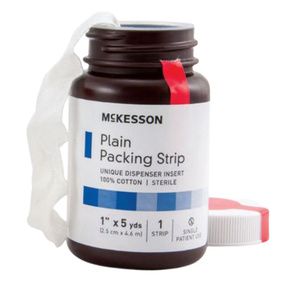 McKesson Plain Packing Cotton Strip