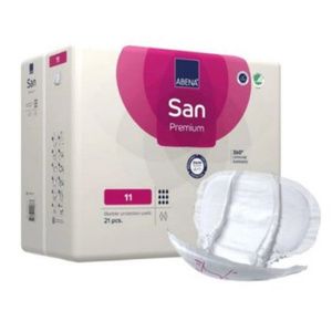 Abena Abri-San Premium Incontinence Pads - Moderate To Heavy Absorbency