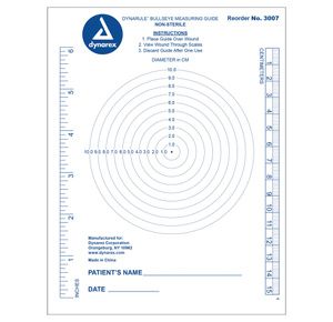 Dynarex DynaRule Bullseye Measuring Guide