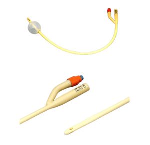 Amsino AMSure 2-Way Silicone Coated Latex Foley Catheter