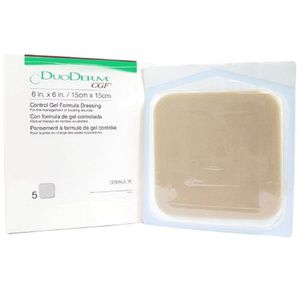 ConvaTec DuoDERM CGF Sterile Dressing -  6  x 6 inch - Square - 187659