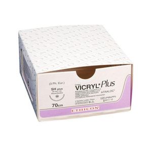 Ethicon Taper Point Vicryl Synthetic Absorbable Suture