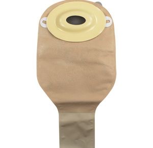 Nu-Hope Convex Oval Pre-Cut Post-Operative Adult Drainable Pouch