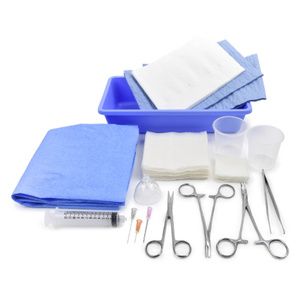 McKesson Medi-Pak Performance Plus Sterile Laceration Tray With Splash Guard