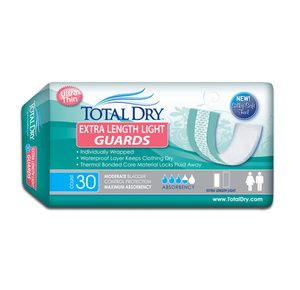 Secure Personal Care TotalDry Extra Length Light Incontinence Guard