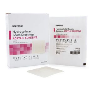 McKesson Acrylic Adhesive Foam Dressing