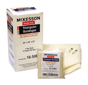McKesson Medi-Pak Muslin Non-Sterile Triangular Bandage