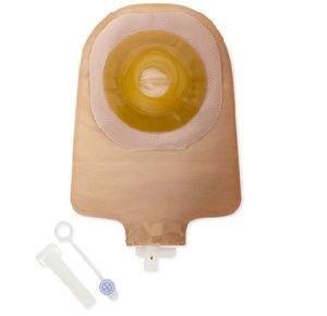 Hollister Premier One-Piece Extended Wear Convex Pre-cut Transparent 9 inches Urostomy Pouch