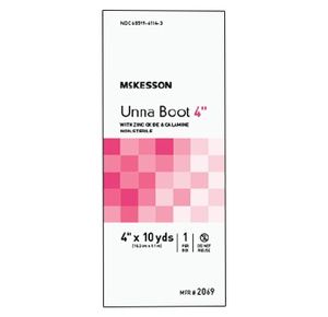 McKesson Non-Sterile Cotton Unna Boot With Calamine