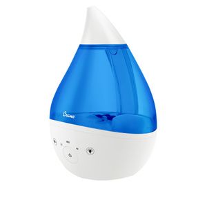 Crane 4-in-1 Top Fill Drop Cool Mist Humidifier with Sound Machine