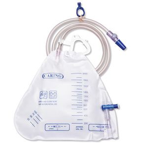 Medline Urinary Drain Bag With Anti Reflux Valve
