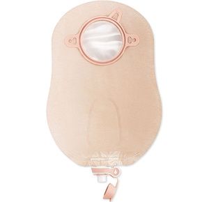Hollister New Image Two-Piece Ultra-clear Urostomy Pouch With Anti-Reflux Valve