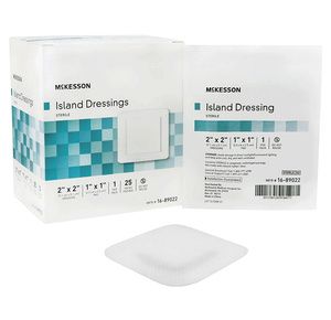 McKesson Adhesive Sterile Square Island Dressing