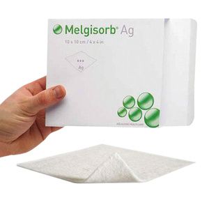 Molnlycke Melgisorb Ag Calcium Alginate Dressing