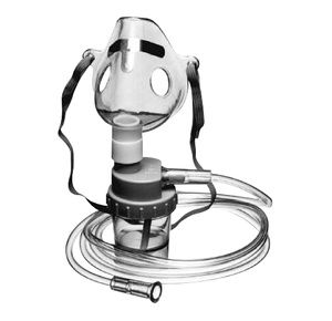 Allied Adult Mask With Nebulizer And 7 Feet Tubing