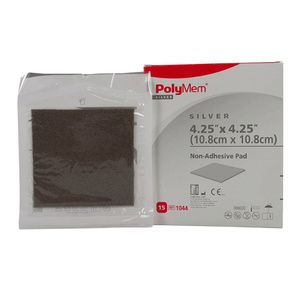 PolyMem Silver Non-Adhesive Pad Dressing