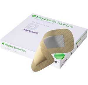 Molnlycke Mepilex Border Lite Self Adherent Foam Dressing
